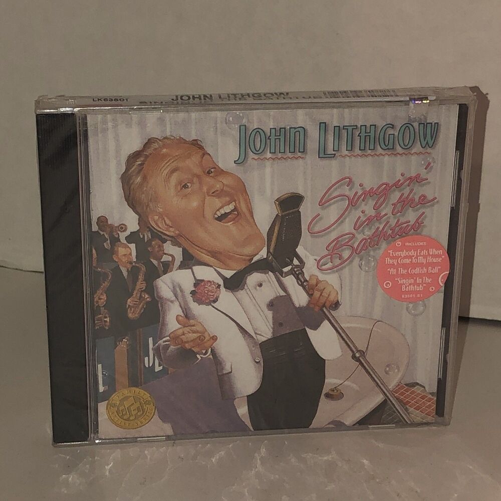 Singin' in the Bathtub by John Lithgow (CD, 1999, Sony Music) Brand New Sealed
